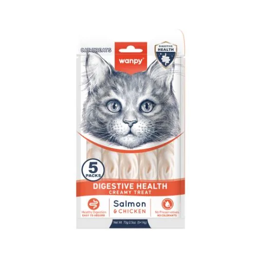Wanpy Salmon & Chicken Digestive Health