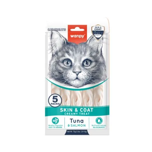 Wanpy Tuna & Salmon Skin & Coat