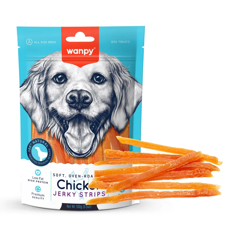 Wanpy Chicken Jerky Strips - Λωρίδες κοτόπουλου
