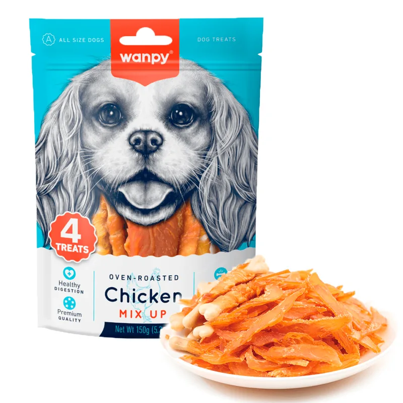 Wanpy Chicken Mix Up - 4 γεύσεις κοτόπουλου